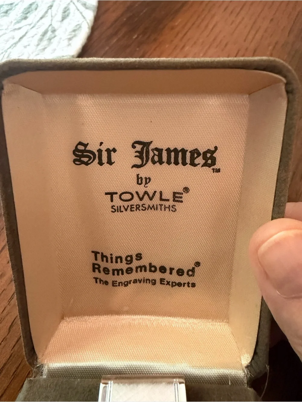 Sir James Towle Silver-Tone Money Clip - Silver